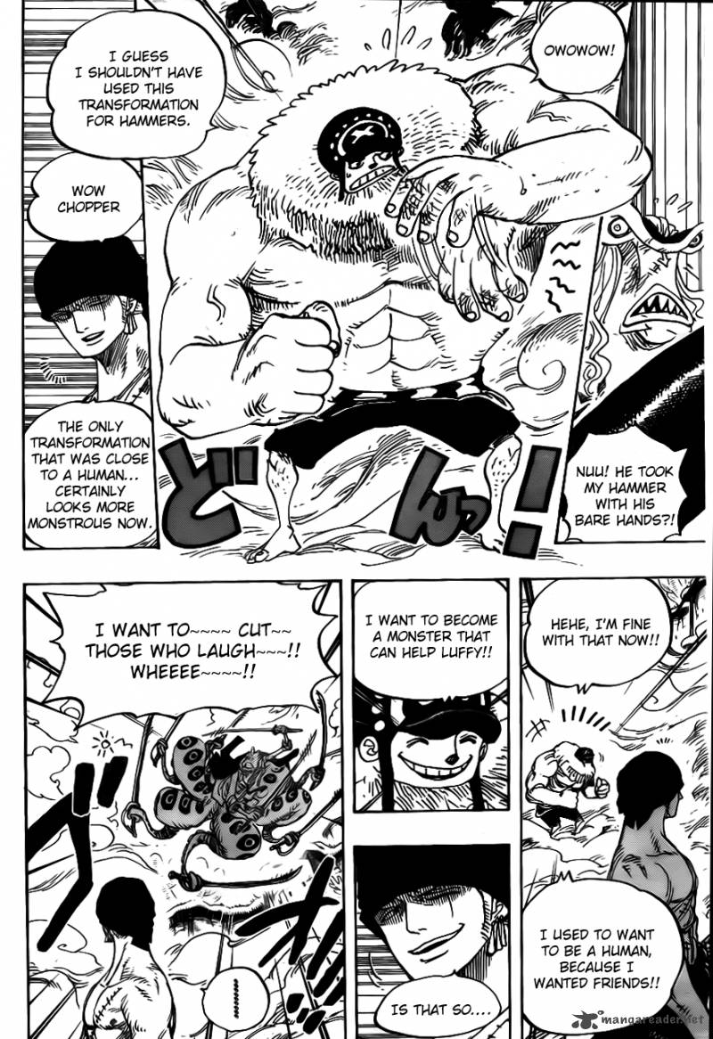 One Piece Manga Chapter 642 page 18 - Lost All Face