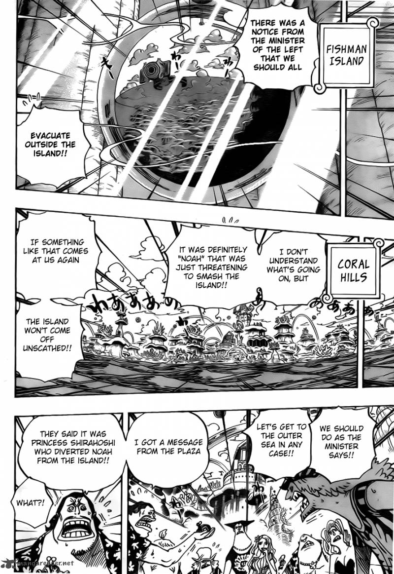 One Piece Manga Chapter 642 page 4 - Lost All Face