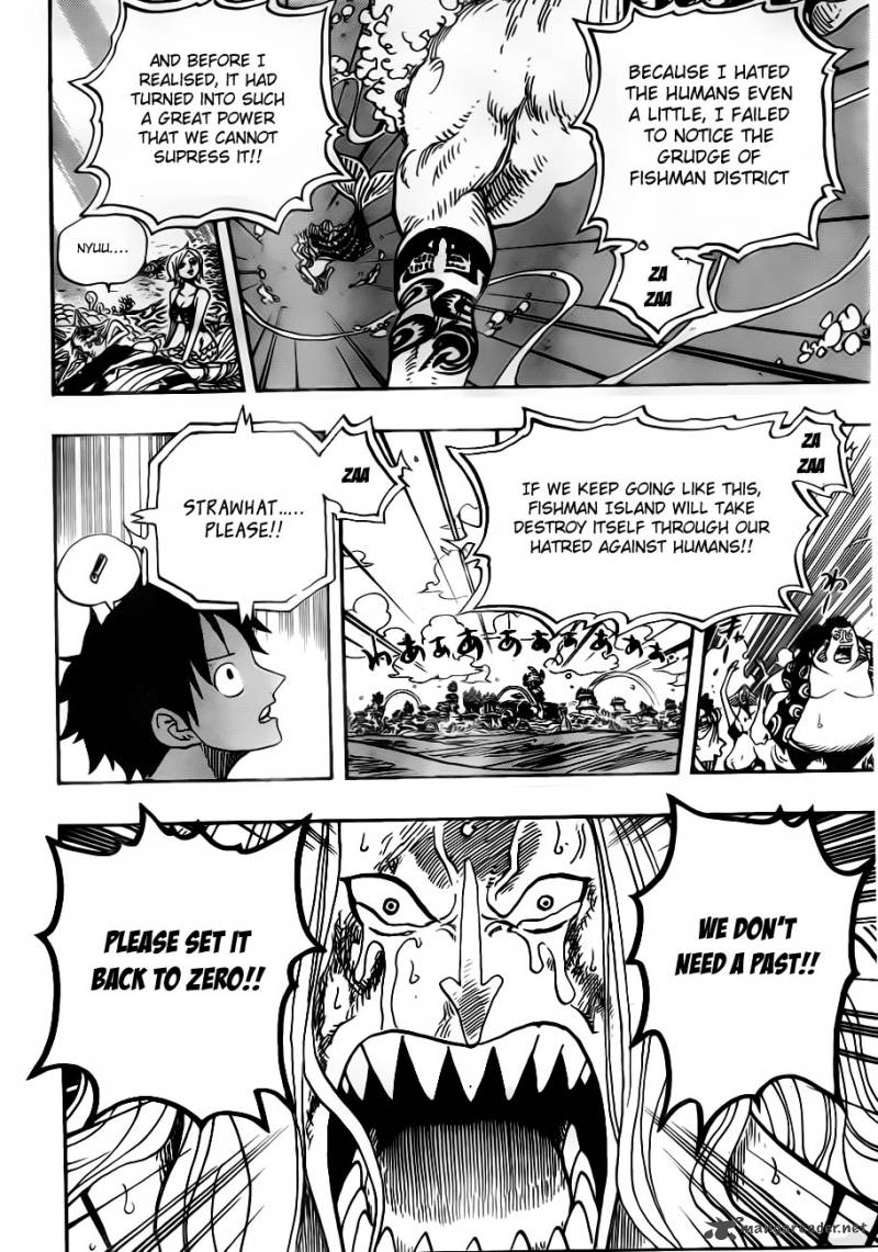 One Piece Manga Chapter 644 page 14 - To Zero