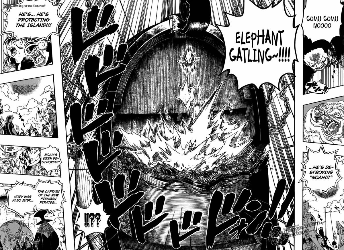 One Piece Manga Chapter 645 page 11 - Death Is Another Form of Revenge