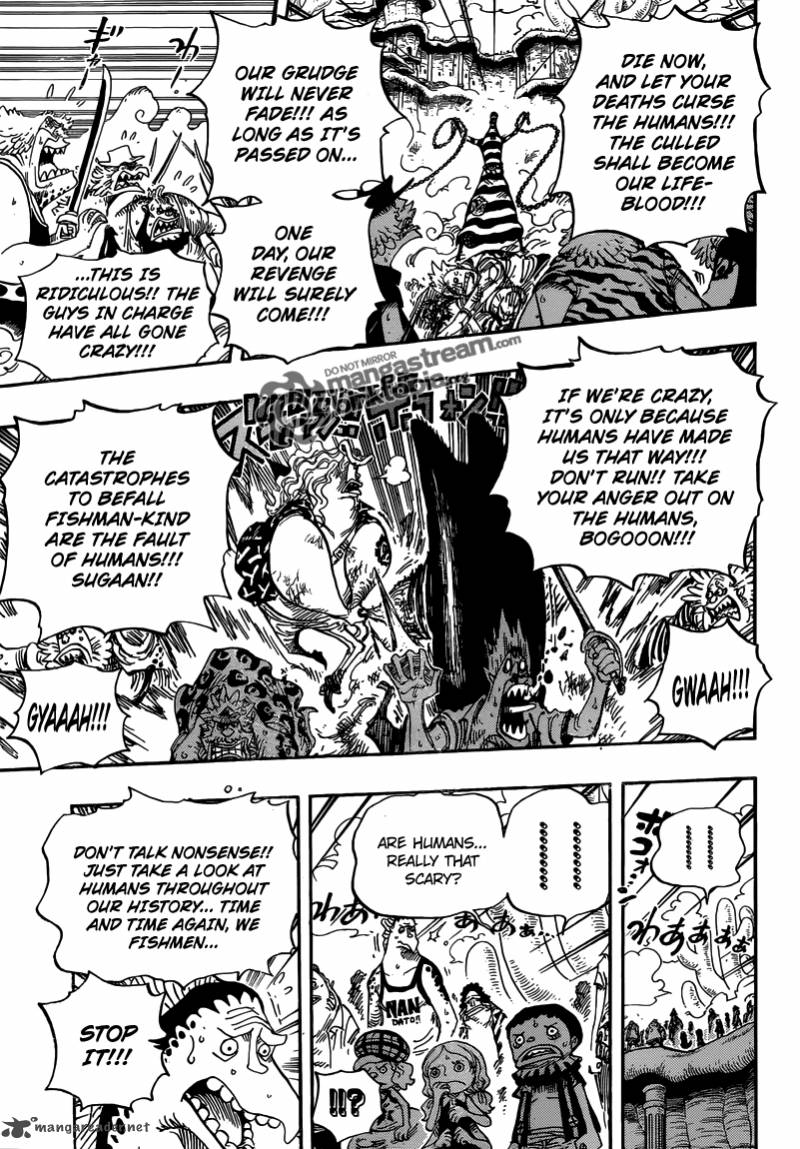 One Piece Manga Chapter 645 page 13 - Death Is Another Form of Revenge