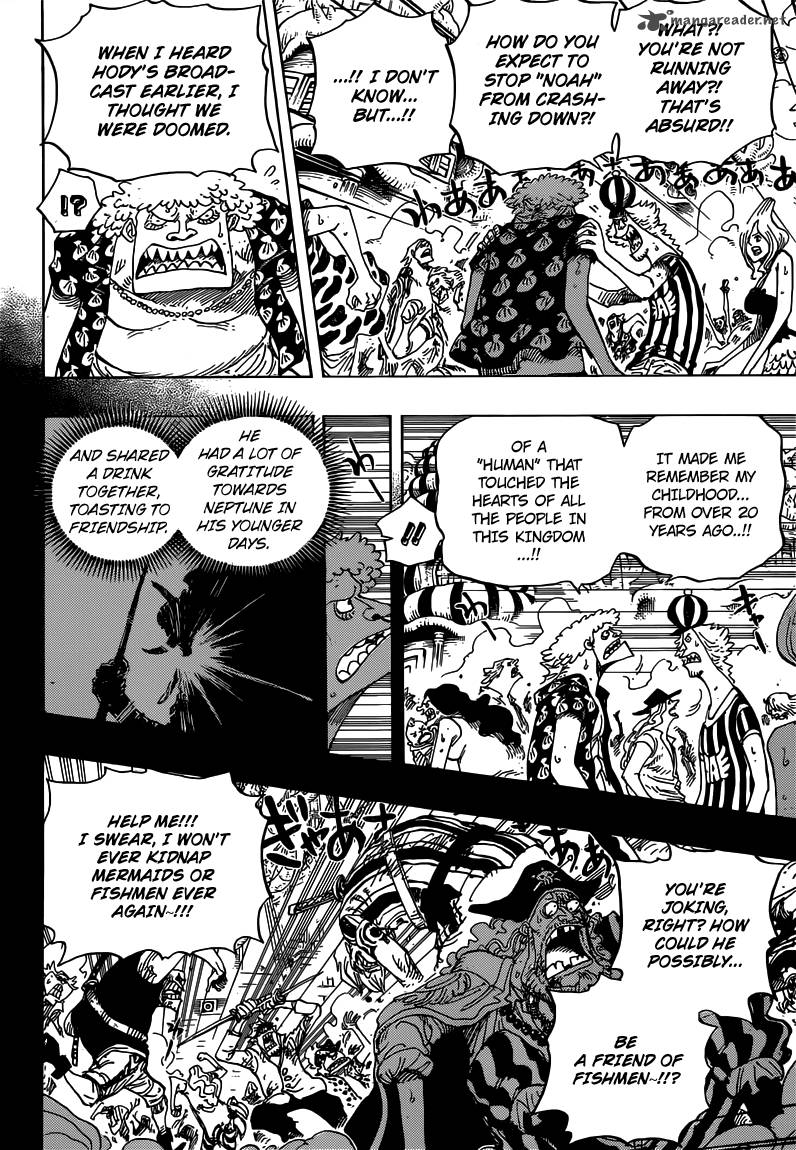 One Piece Manga Chapter 645 page 6 - Death Is Another Form of Revenge