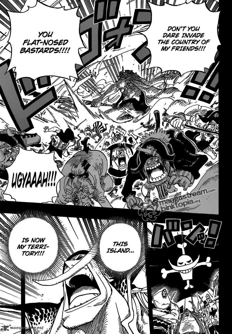 One Piece Manga Chapter 645 page 7 - Death Is Another Form of Revenge