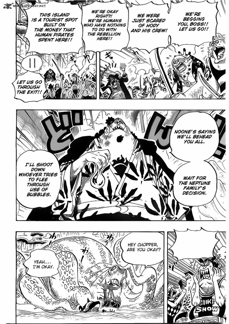 One Piece Manga Chapter 648 page 10 - The Road Toward the Sun