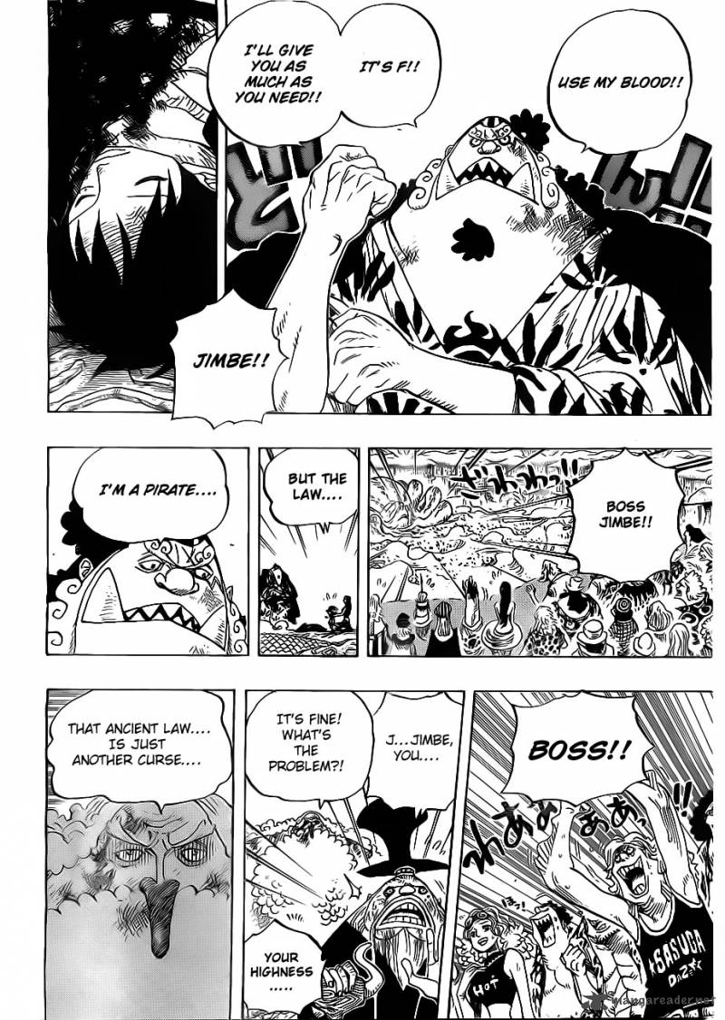 One Piece Manga Chapter 648 page 16 - The Road Toward the Sun