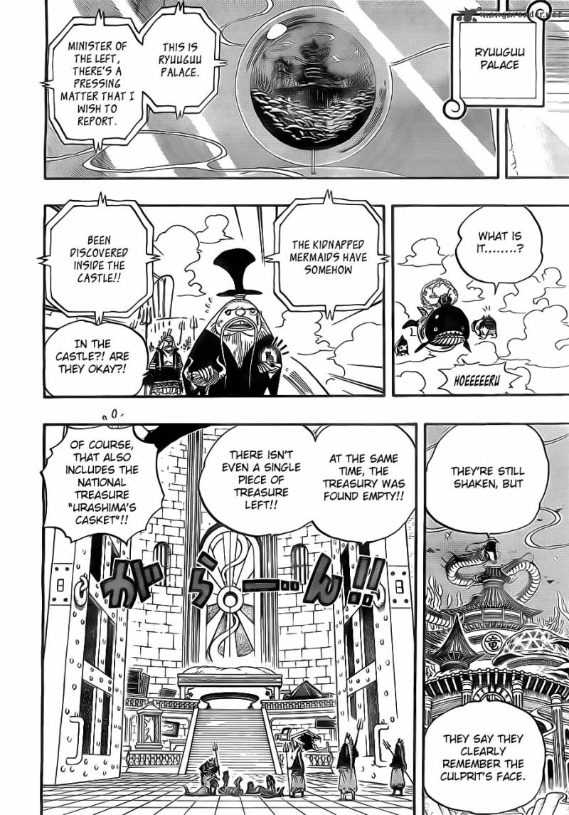 One Piece Manga Chapter 648 page 8 - The Road Toward the Sun