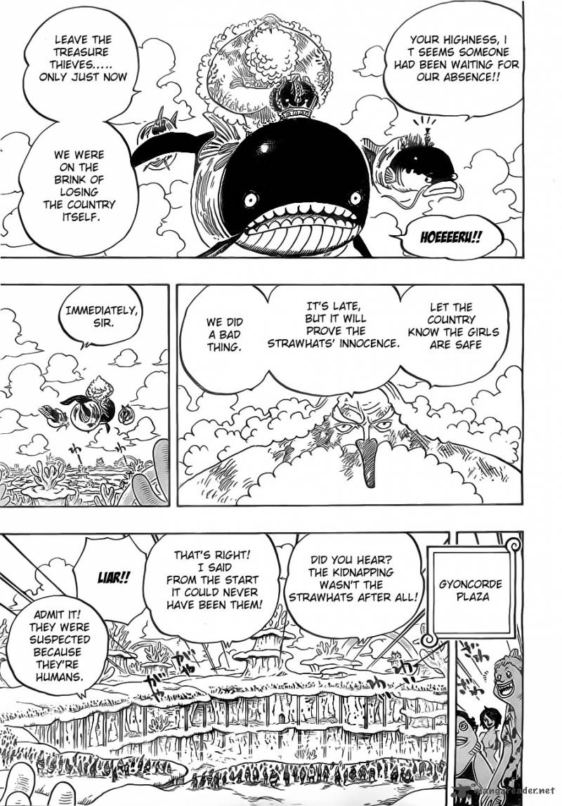 One Piece Manga Chapter 648 page 9 - The Road Toward the Sun