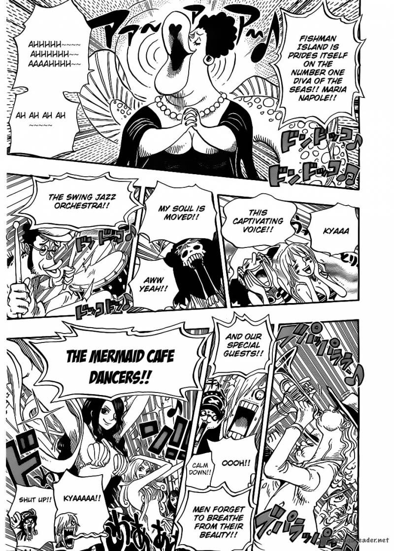 One Piece Manga Chapter 649 page 11 - The Dance of Sea Breams and Flounders