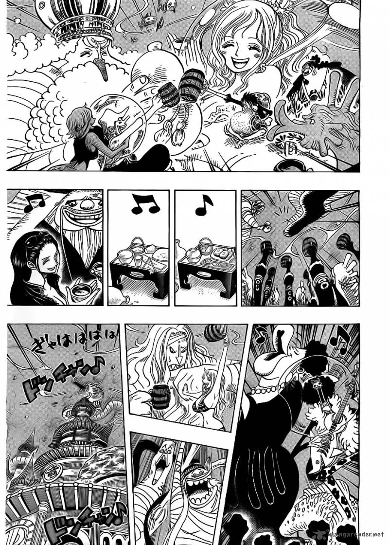 One Piece Manga Chapter 649 page 14 - The Dance of Sea Breams and Flounders