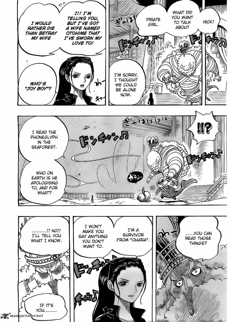 One Piece Manga Chapter 649 page 15 - The Dance of Sea Breams and Flounders