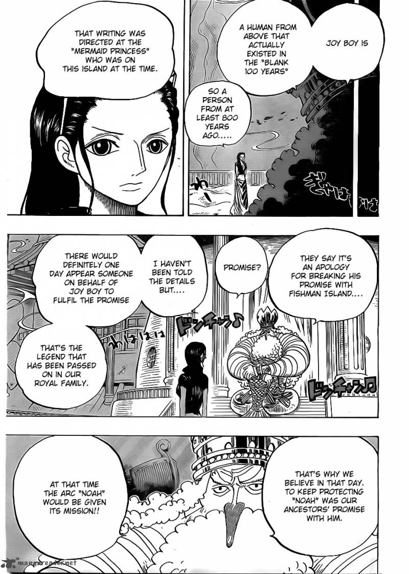 One Piece Manga Chapter 649 page 16 - The Dance of Sea Breams and Flounders