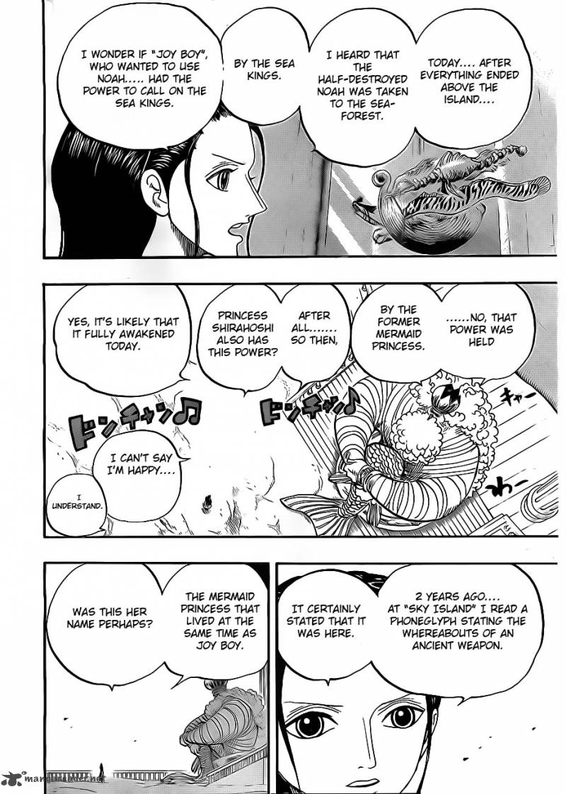 One Piece Manga Chapter 649 page 17 - The Dance of Sea Breams and Flounders