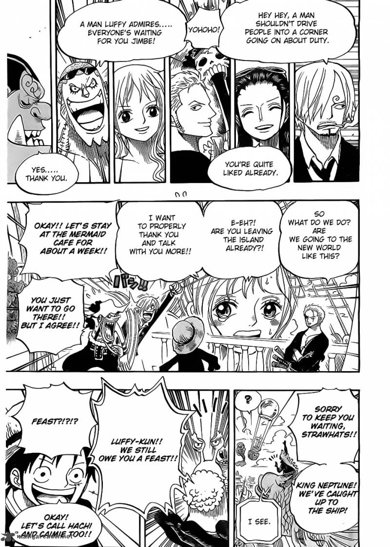 One Piece Manga Chapter 649 page 7 - The Dance of Sea Breams and Flounders