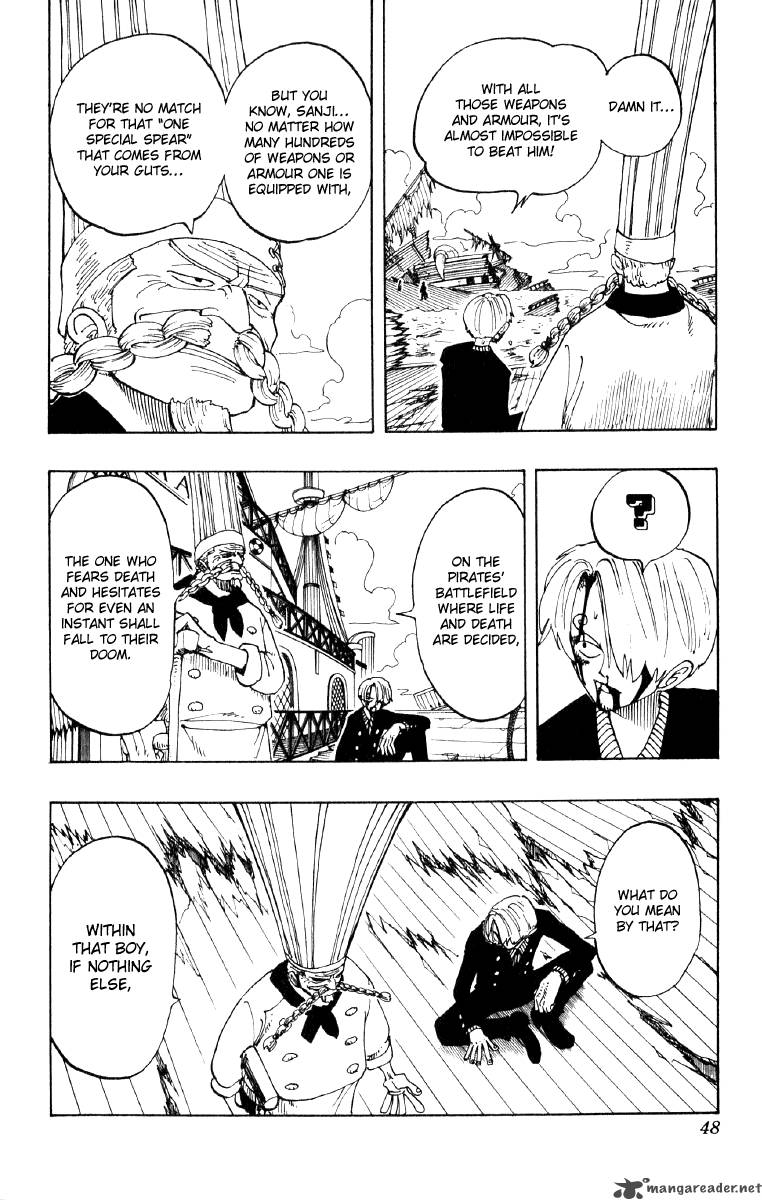 One Piece Manga Chapter 65 page 4 - Prepared