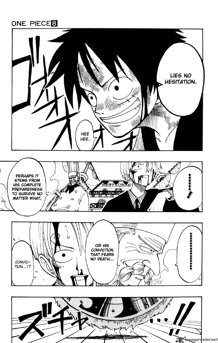 One Piece Manga Chapter 65 page 5 - Prepared