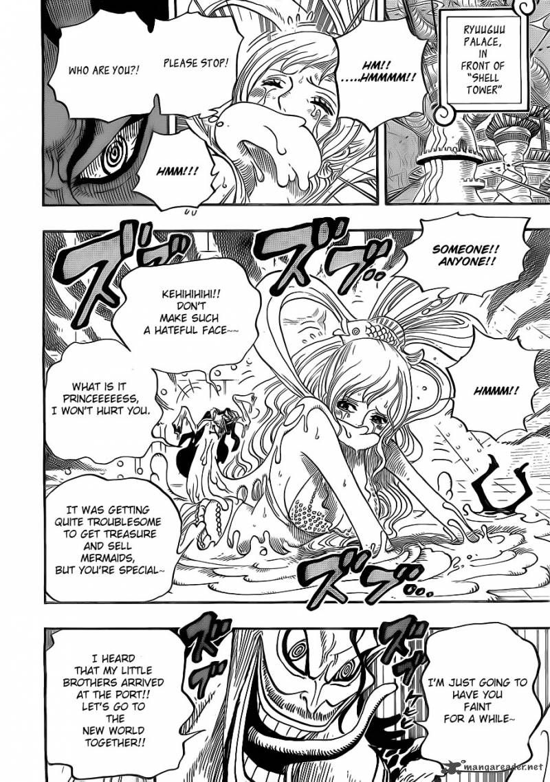 One Piece Manga Chapter 650 page 10 - Two Changes to Be Aware Of