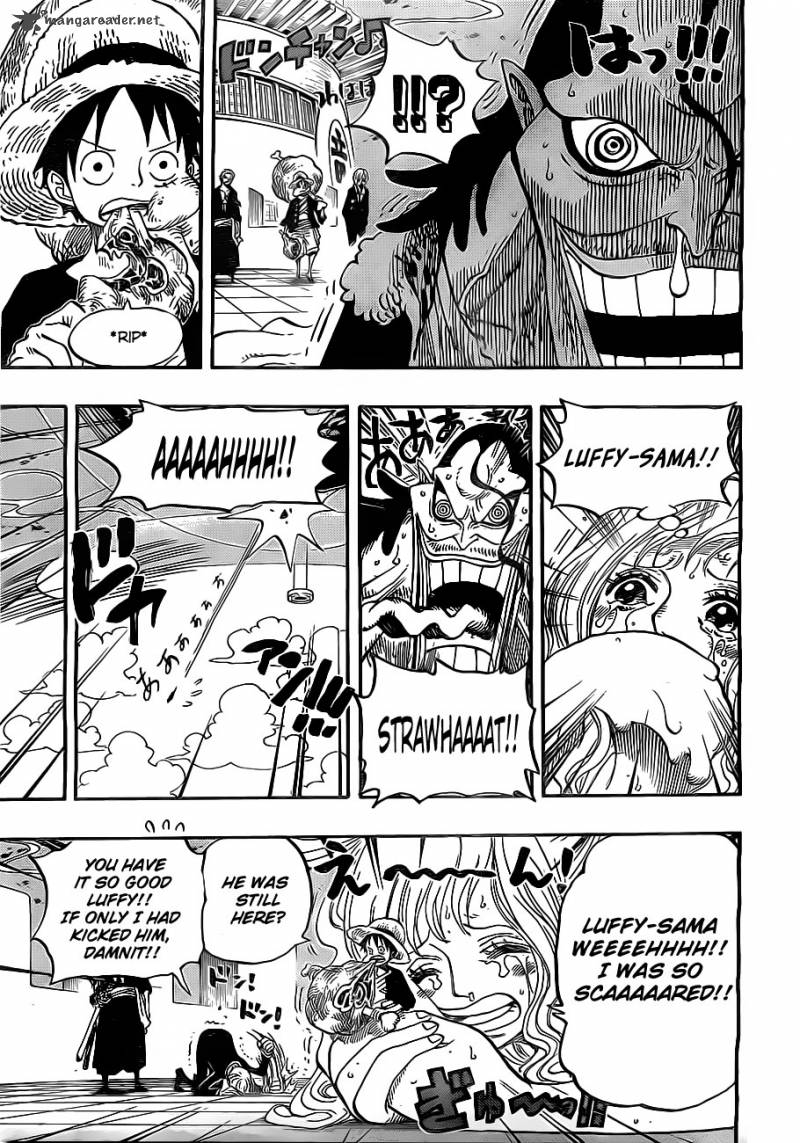 One Piece Manga Chapter 650 page 11 - Two Changes to Be Aware Of