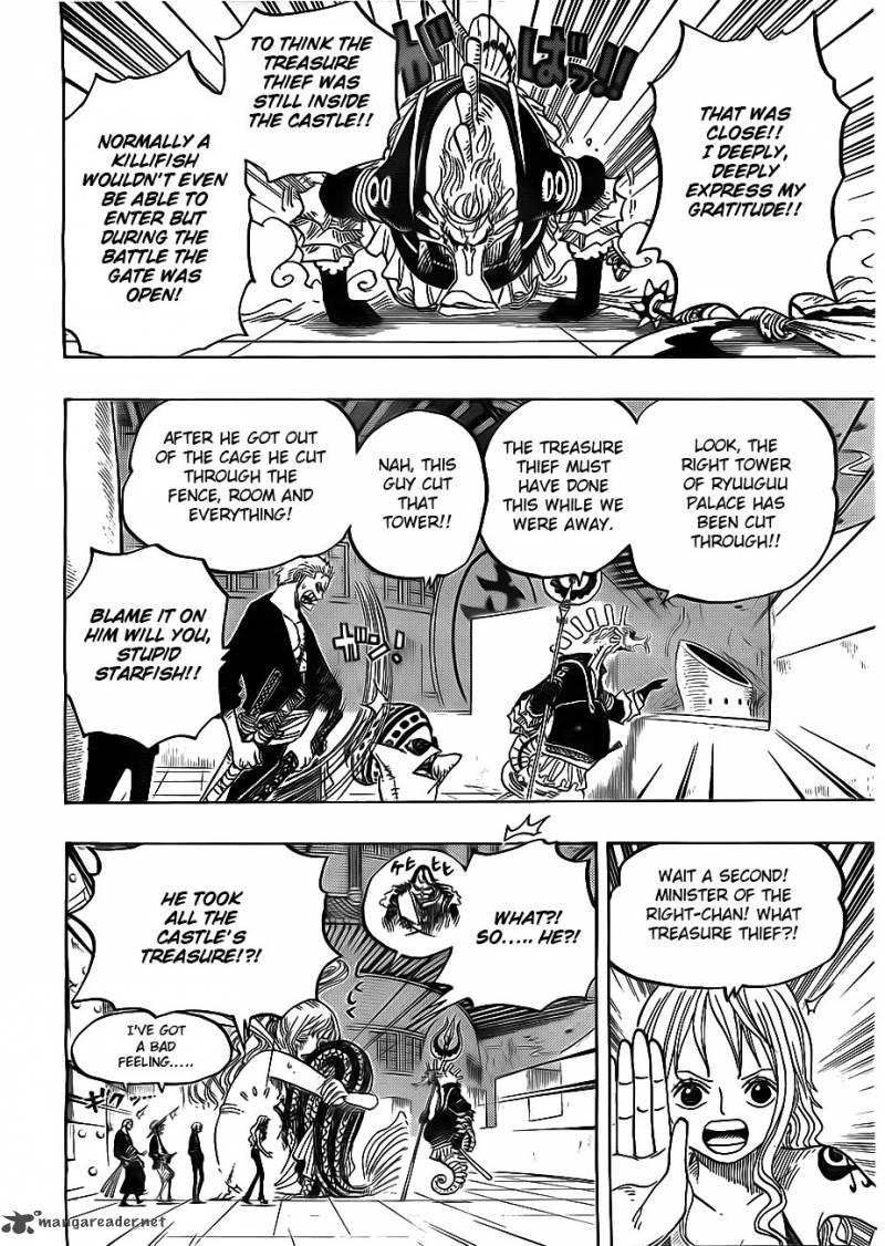 One Piece Manga Chapter 650 page 12 - Two Changes to Be Aware Of