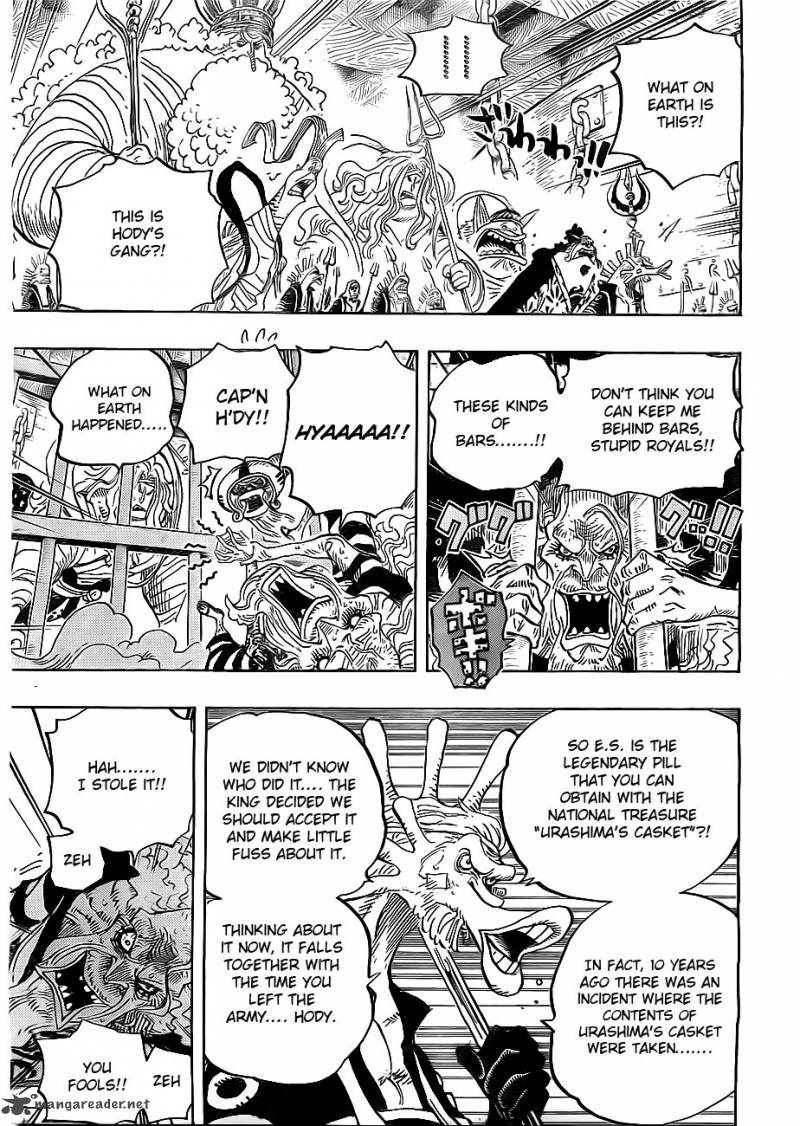 One Piece Manga Chapter 650 page 15 - Two Changes to Be Aware Of