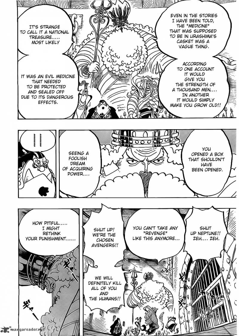 One Piece Manga Chapter 650 page 16 - Two Changes to Be Aware Of