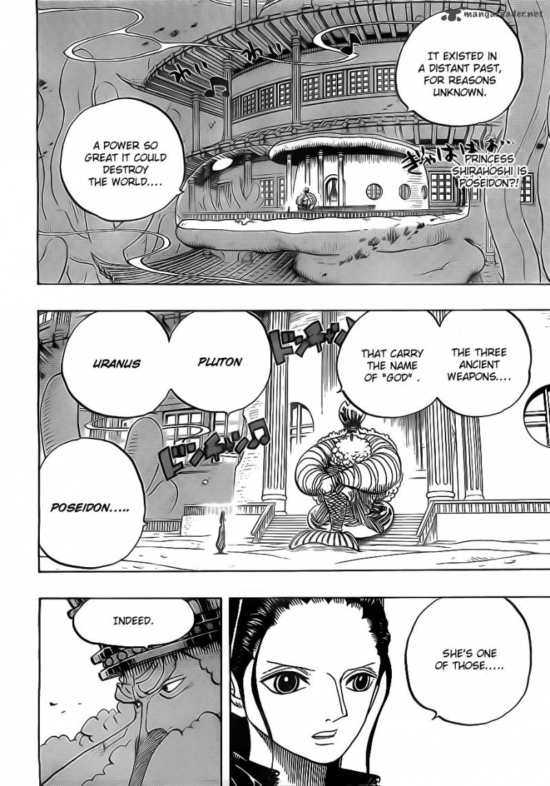 One Piece Manga Chapter 650 page 2 - Two Changes to Be Aware Of