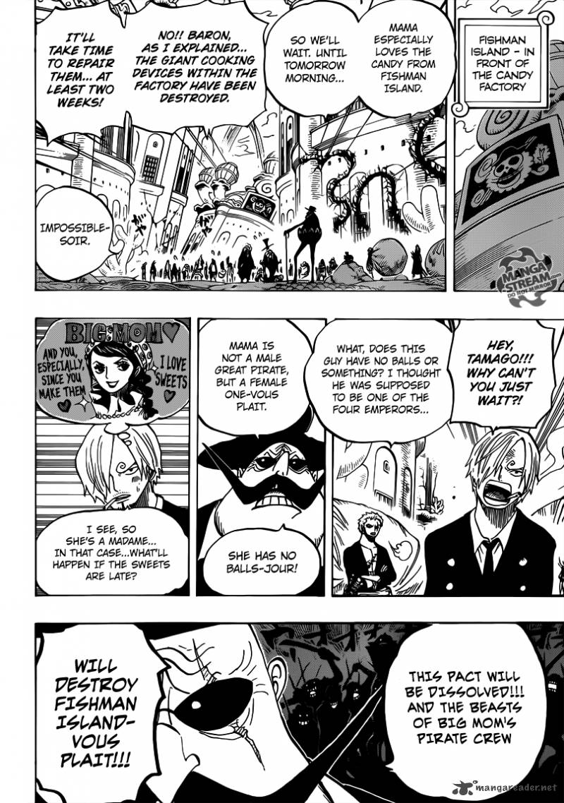 One Piece Manga Chapter 651 page 12 - A Voice From the New World