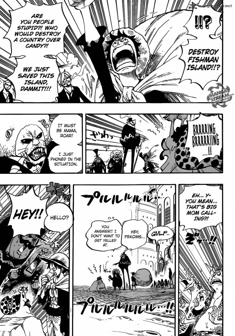 One Piece Manga Chapter 651 page 13 - A Voice From the New World