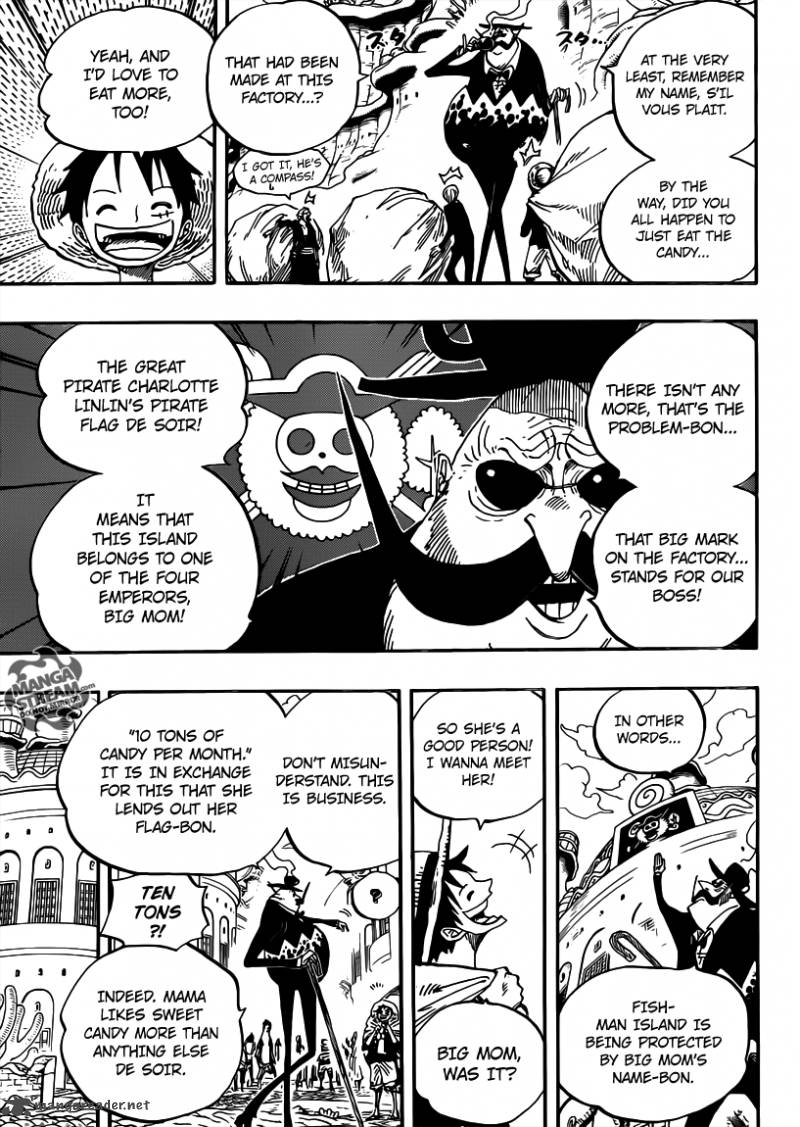 One Piece Manga Chapter 651 page 8 - A Voice From the New World