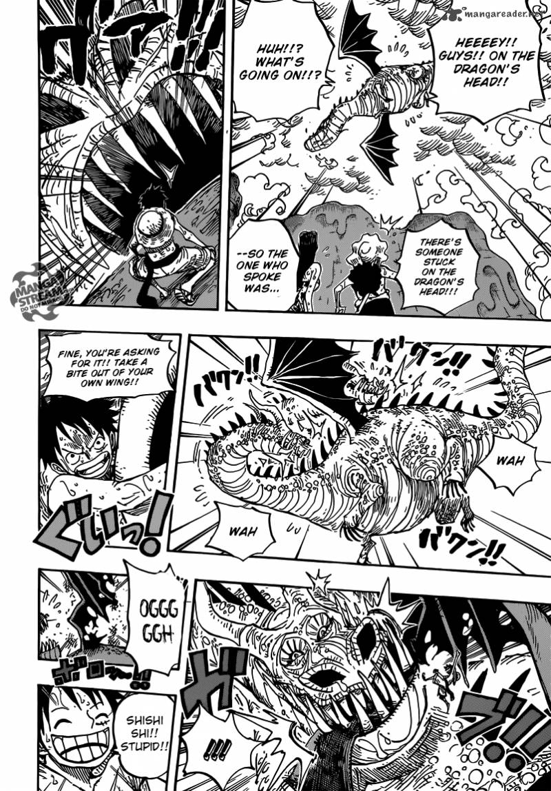 One Piece Manga Chapter 656 page 12 - Adventure on the Burning Island