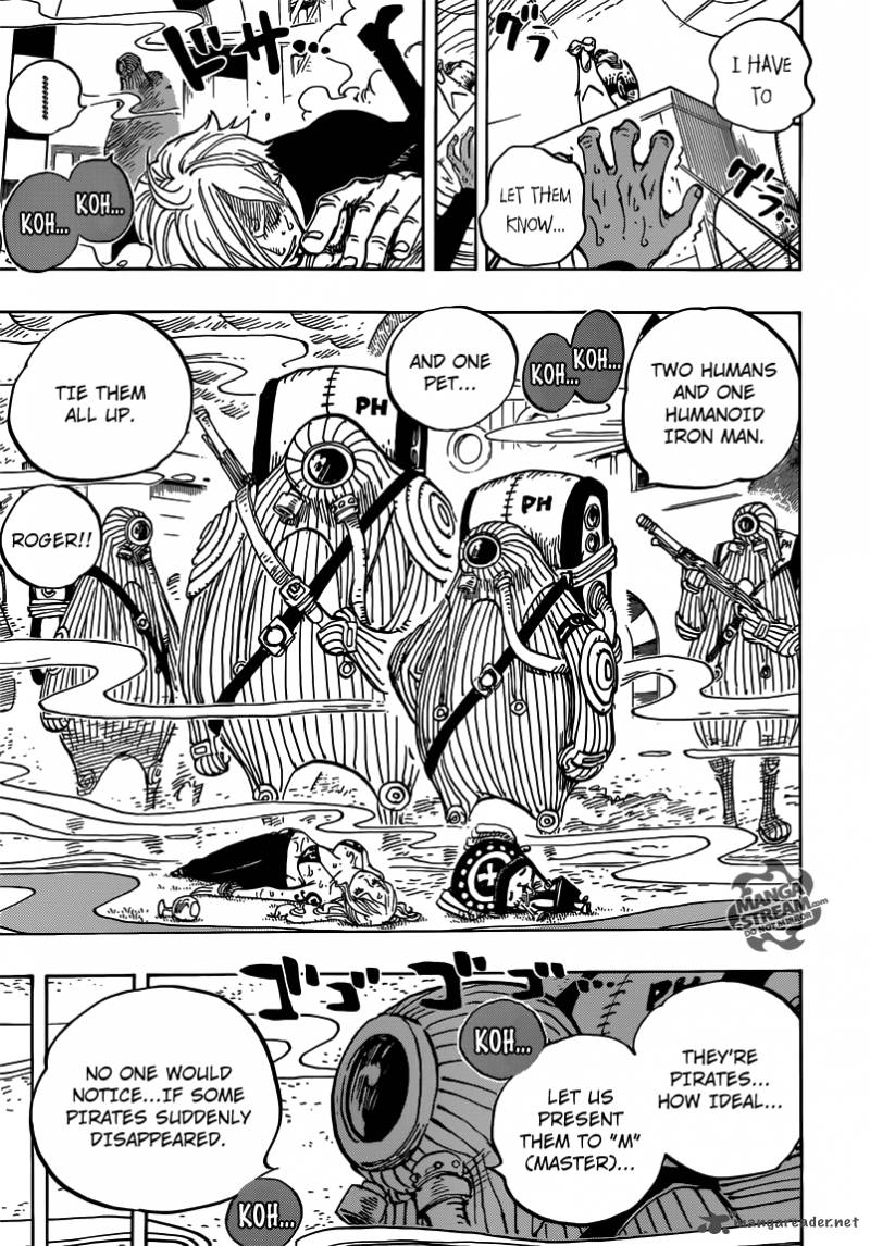 One Piece Manga Chapter 656 page 16 - Adventure on the Burning Island