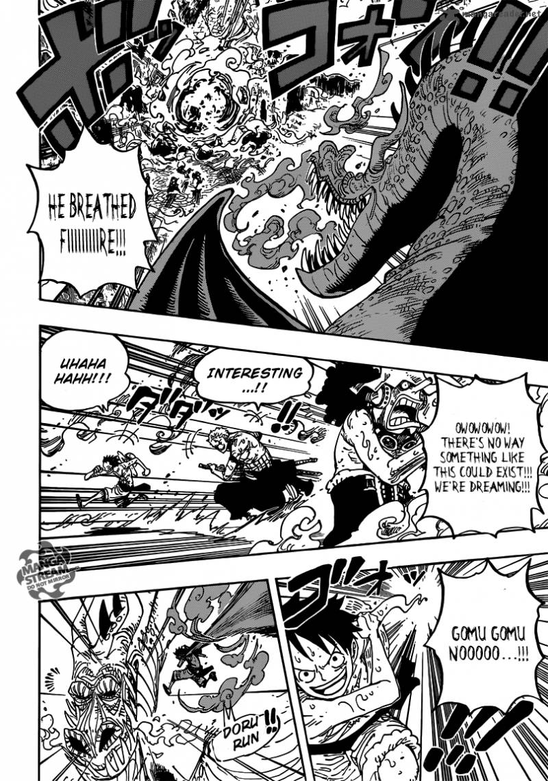 One Piece Manga Chapter 656 page 4 - Adventure on the Burning Island