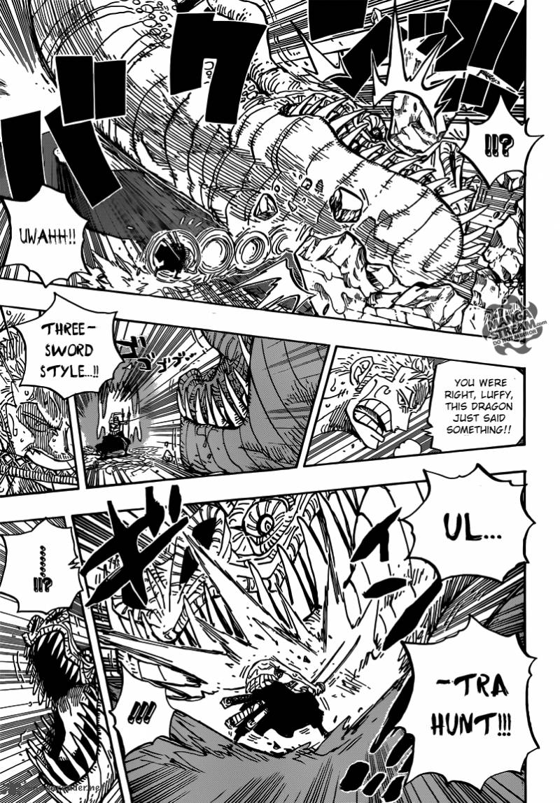 One Piece Manga Chapter 656 page 7 - Adventure on the Burning Island