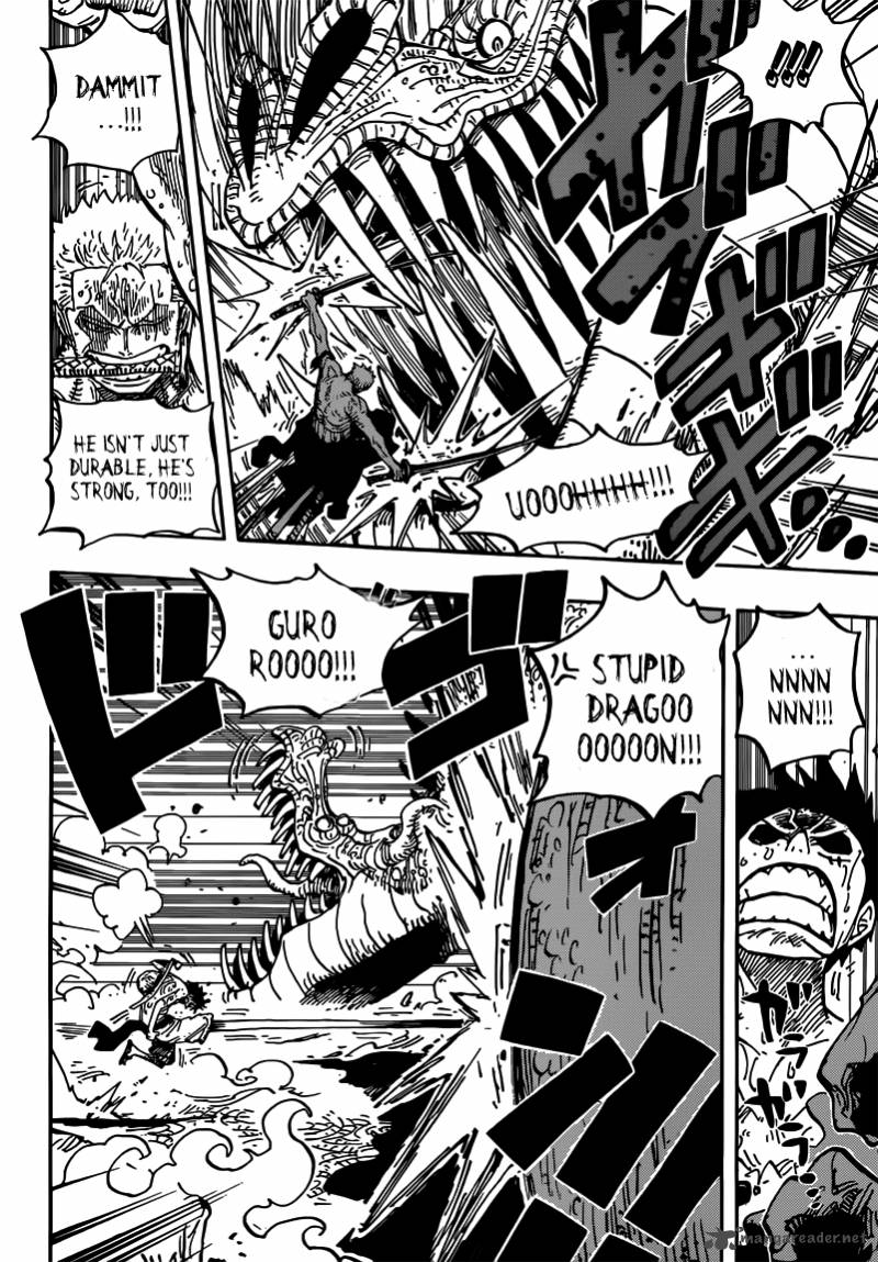 One Piece Manga Chapter 656 page 8 - Adventure on the Burning Island