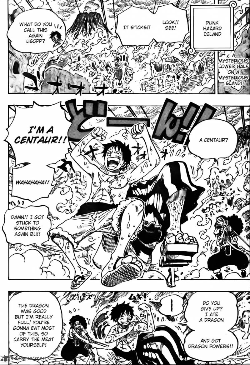 One Piece Manga Chapter 657 page 2 - Severed Head