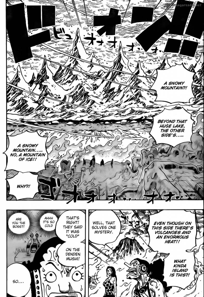 One Piece Manga Chapter 657 page 4 - Severed Head