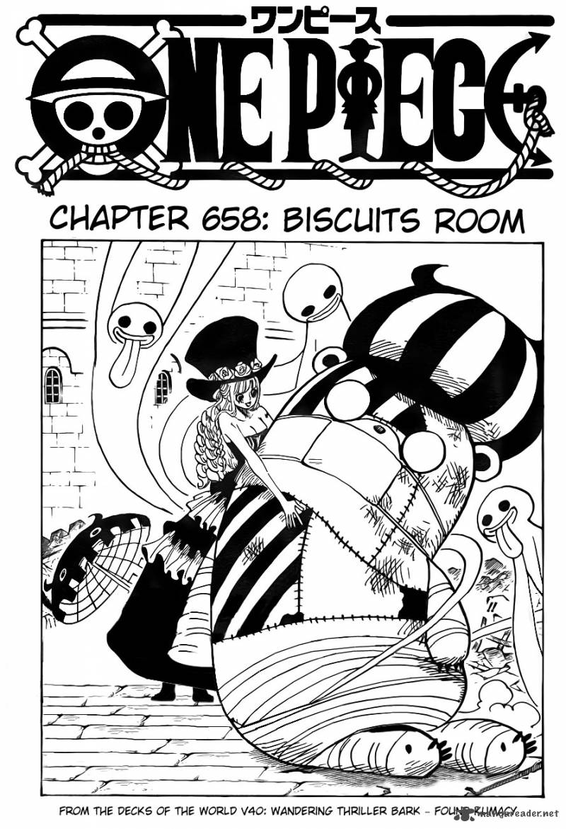 One Piece Manga Chapter 658 page 1 - Biscuits Room