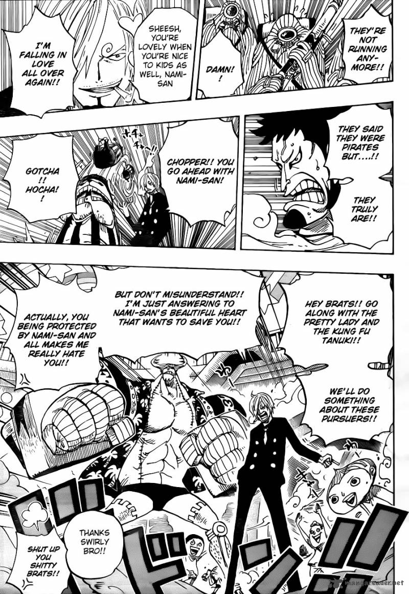 One Piece Manga Chapter 658 page 11 - Biscuits Room