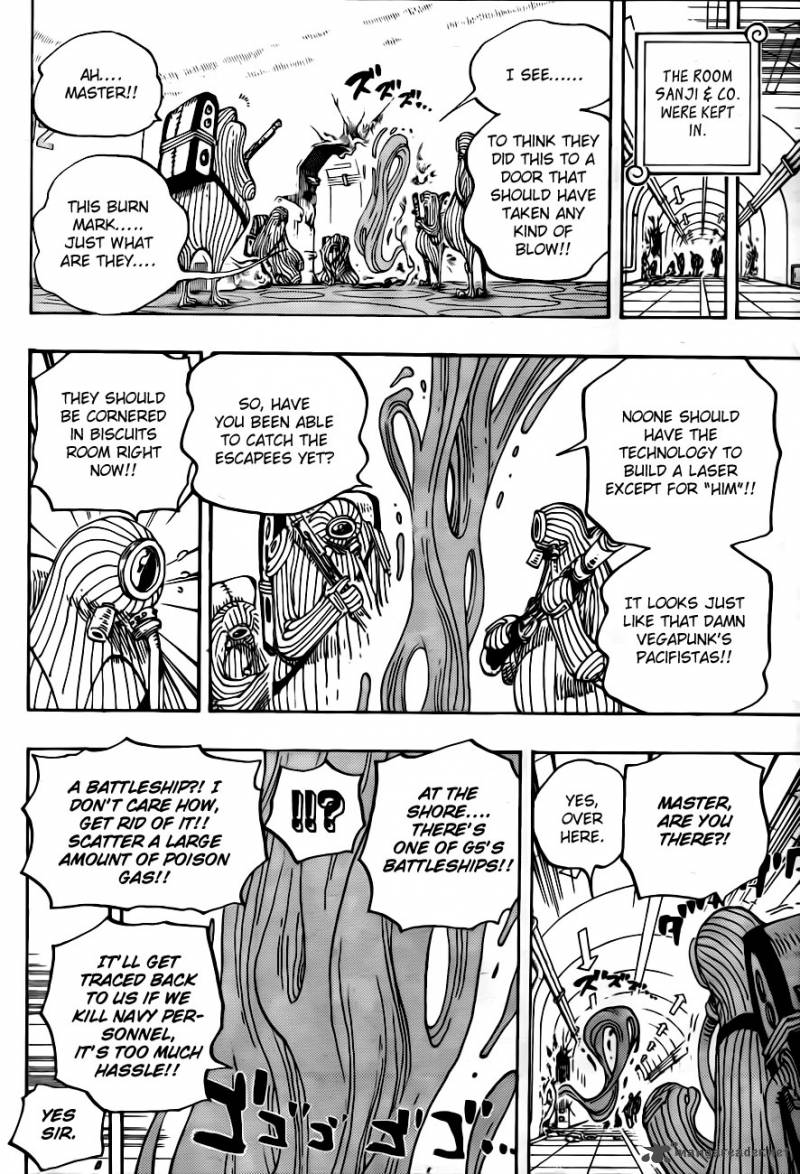 One Piece Manga Chapter 658 page 12 - Biscuits Room