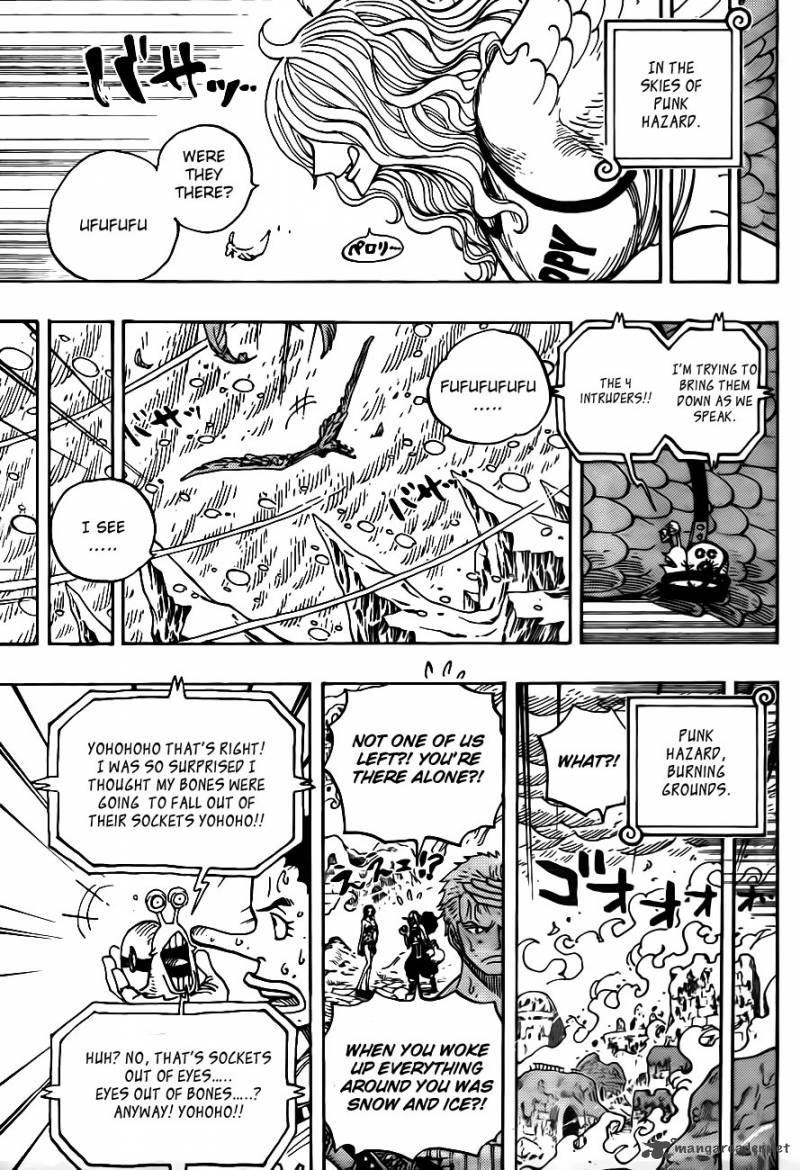 One Piece Manga Chapter 658 page 13 - Biscuits Room