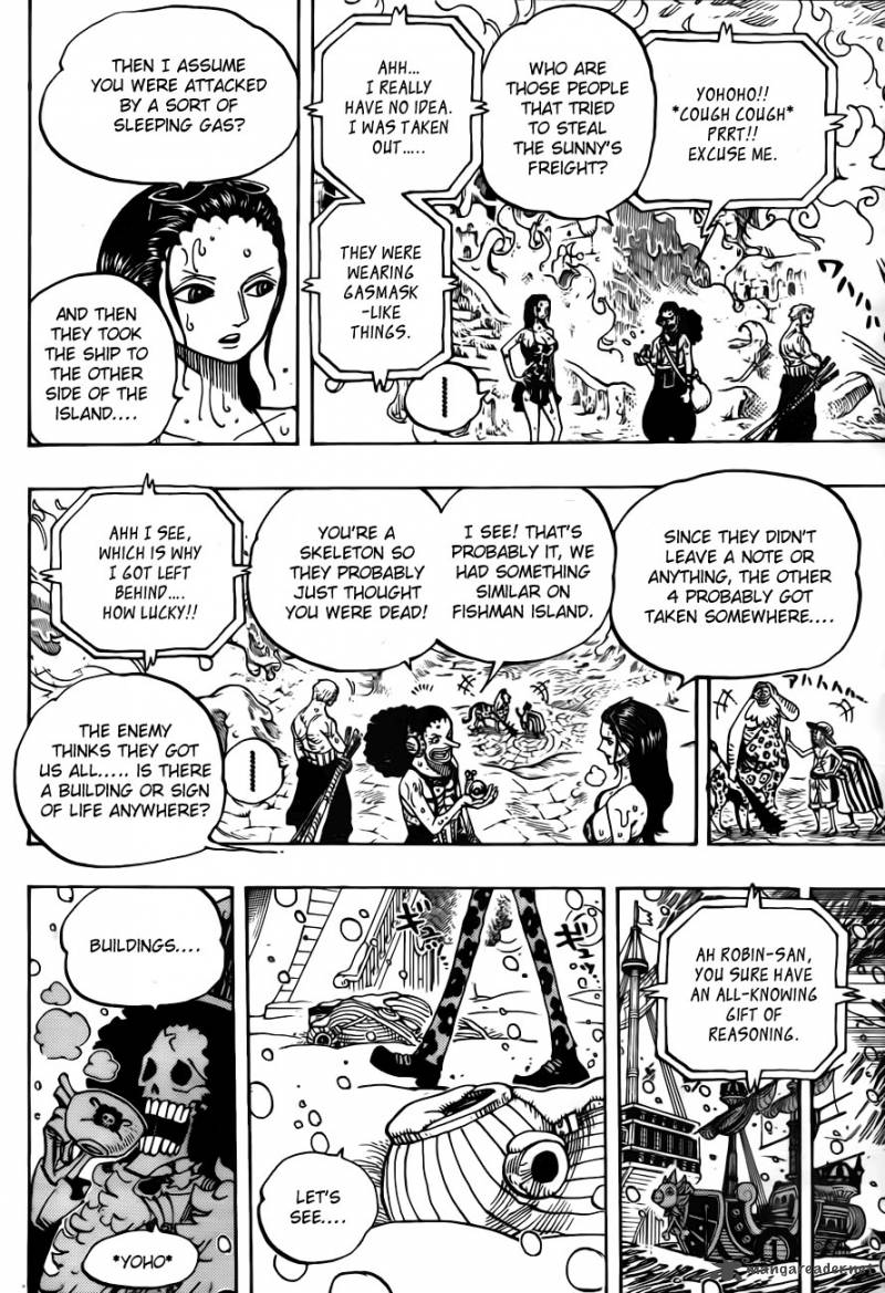 One Piece Manga Chapter 658 page 14 - Biscuits Room
