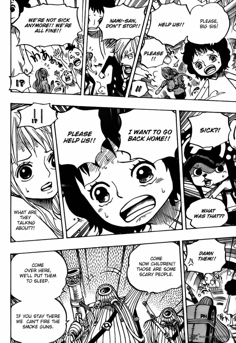 One Piece Manga Chapter 658 page 6 - Biscuits Room