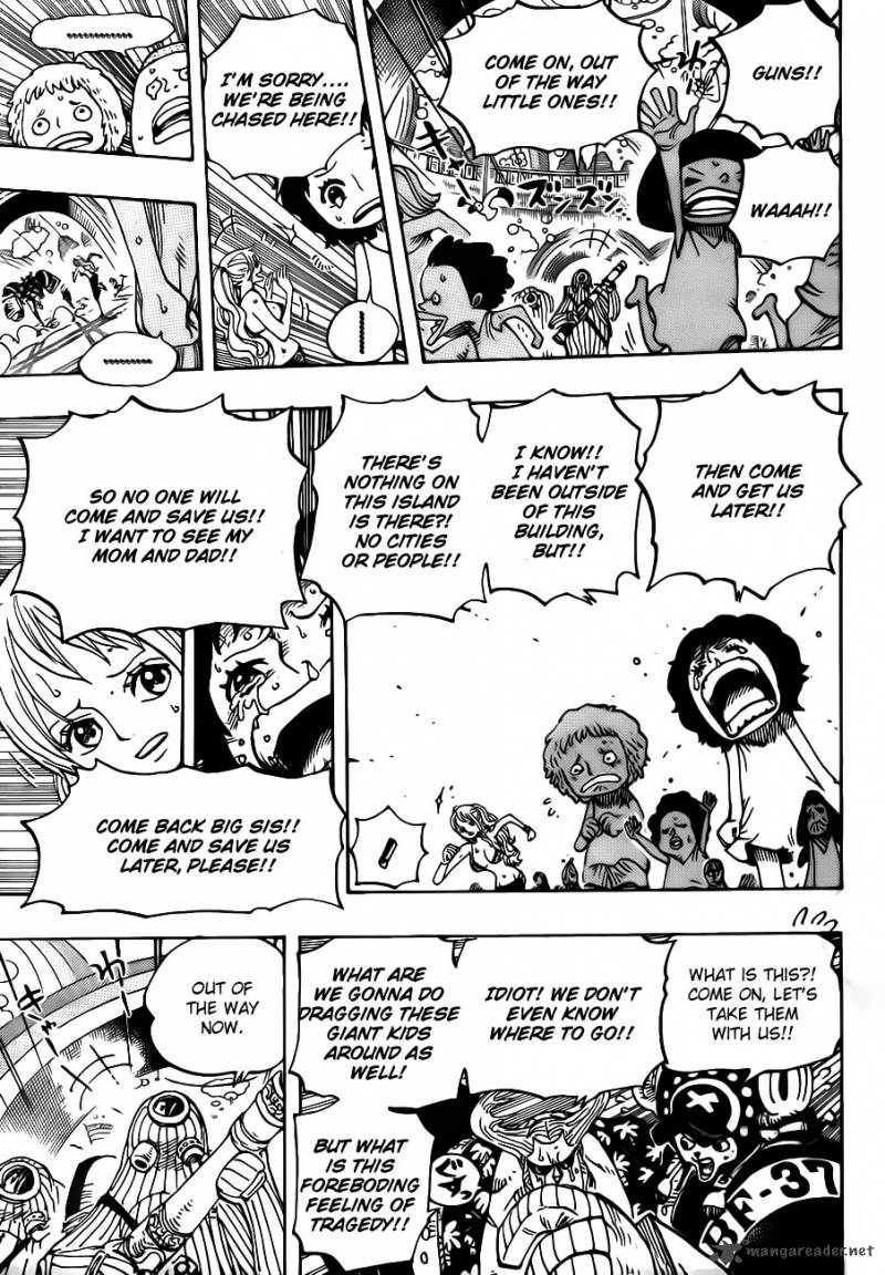 One Piece Manga Chapter 658 page 7 - Biscuits Room