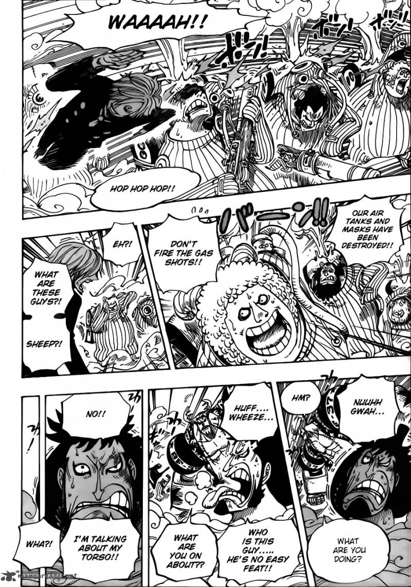 One Piece Manga Chapter 659 page 12 - About My Torso