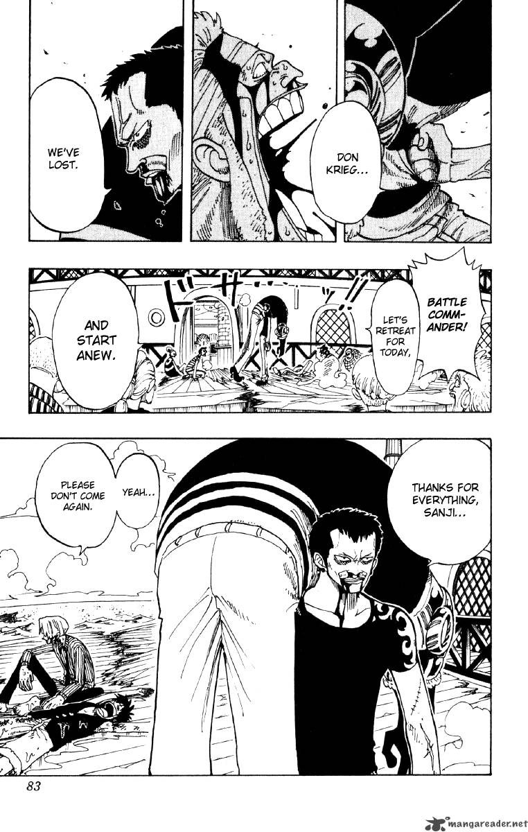 One Piece Manga Chapter 66 page 18 - The Spear Is Stifled