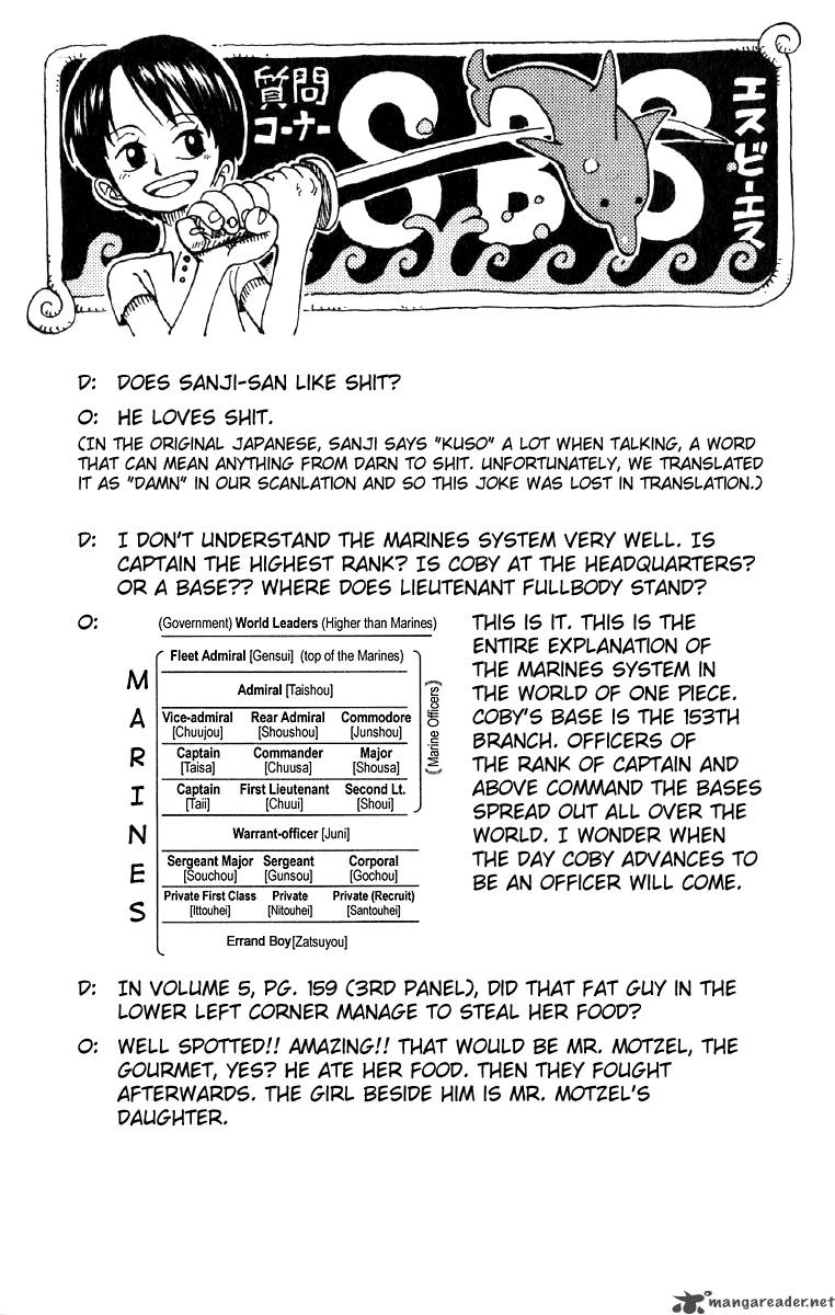 One Piece Manga Chapter 66 page 19 - The Spear Is Stifled