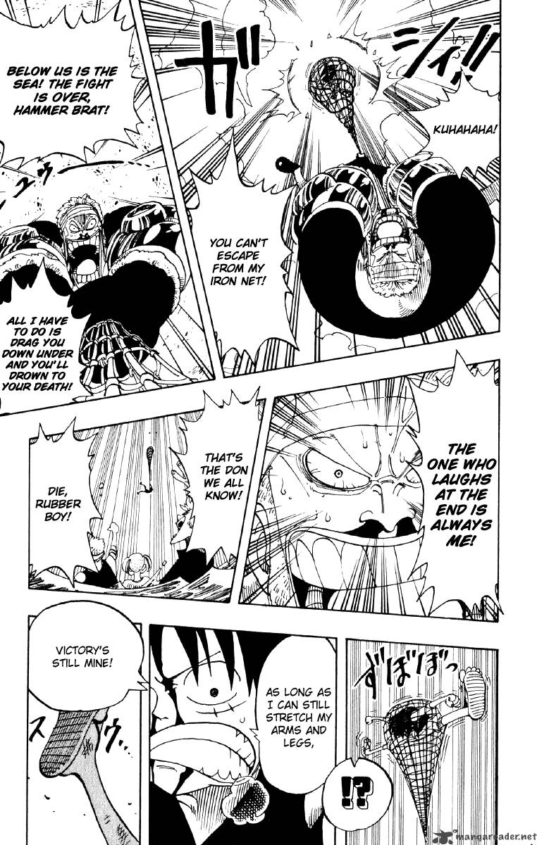 One Piece Manga Chapter 66 page 5 - The Spear Is Stifled