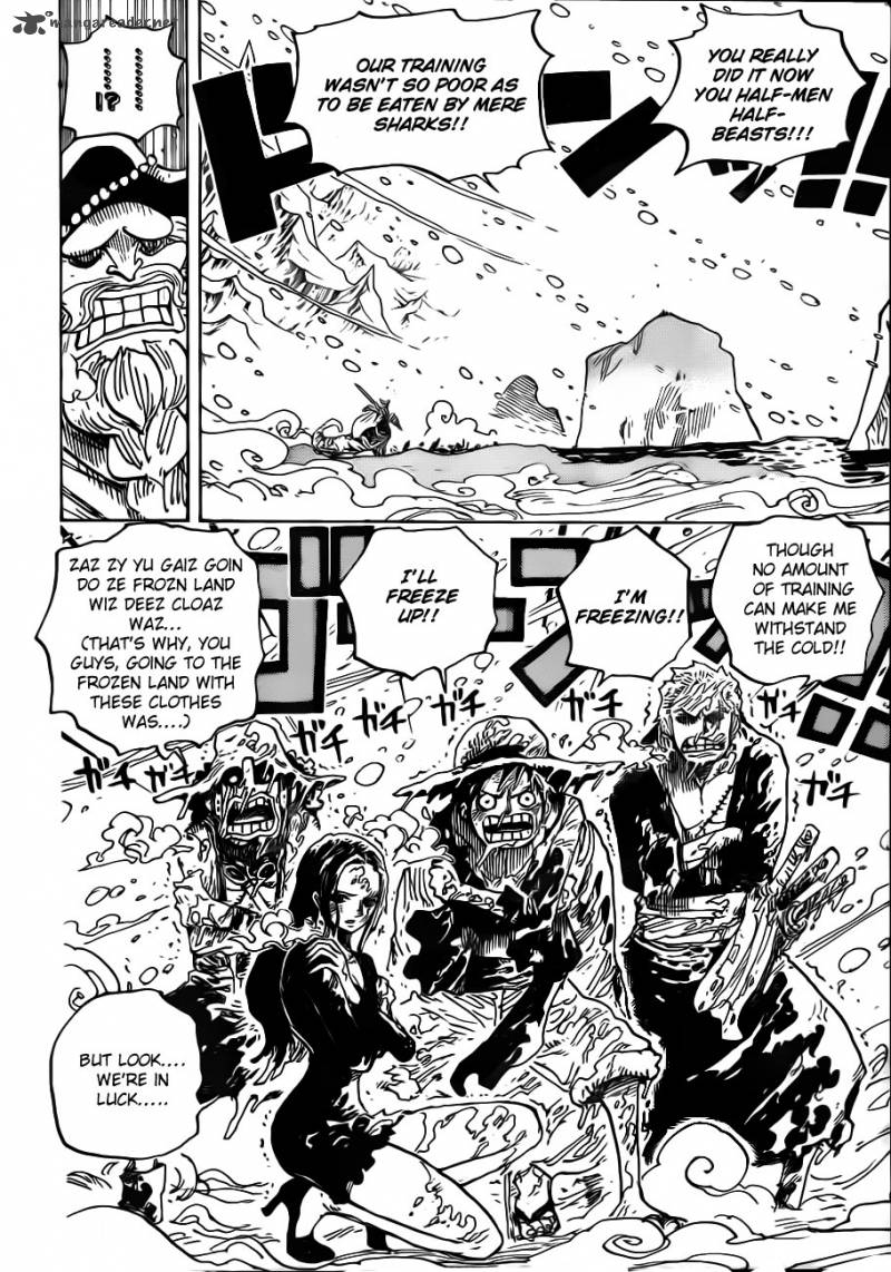 One Piece Manga Chapter 661 page 10 - The Lake of Bandits
