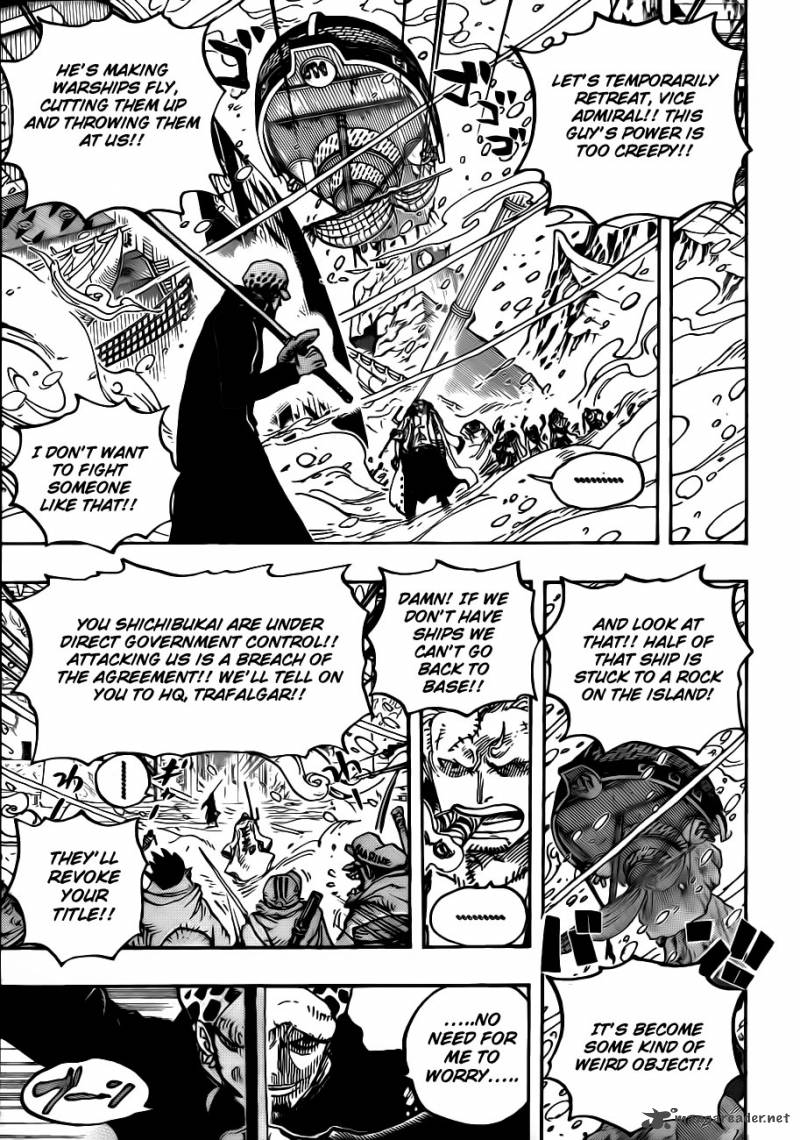 One Piece Manga Chapter 661 page 15 - The Lake of Bandits
