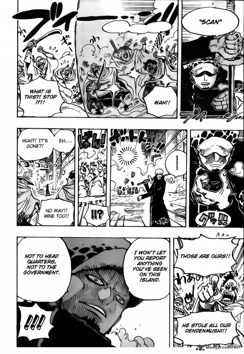 One Piece Manga Chapter 661 page 16 - The Lake of Bandits
