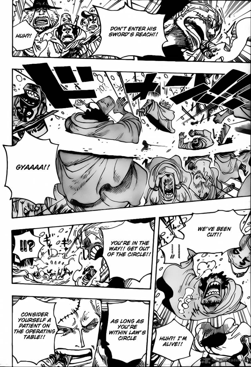 One Piece Manga Chapter 661 page 18 - The Lake of Bandits